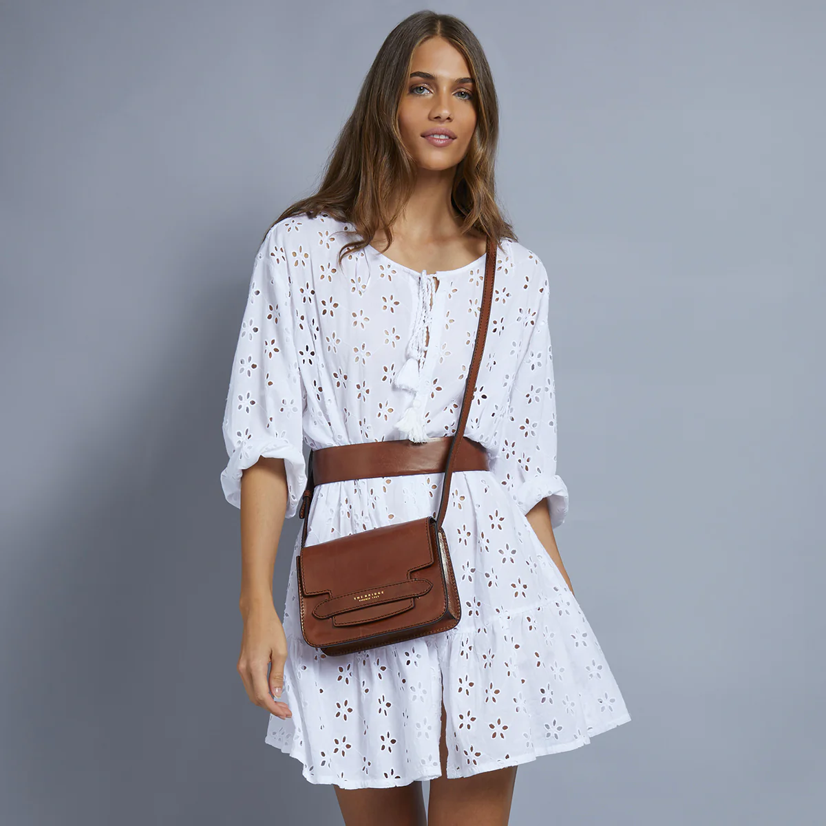 Leather crossbody bag - Image 6