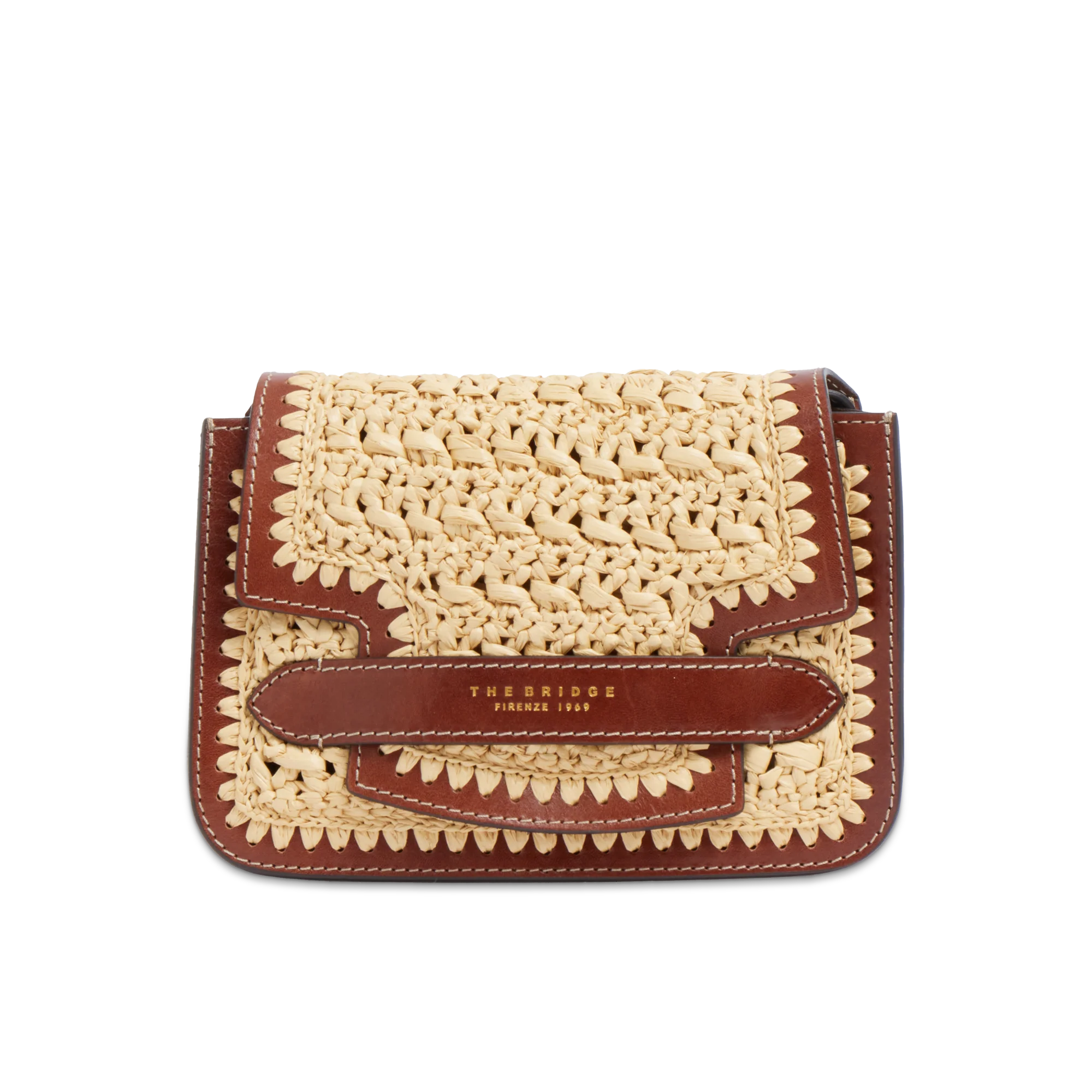 Leather crossbody bag