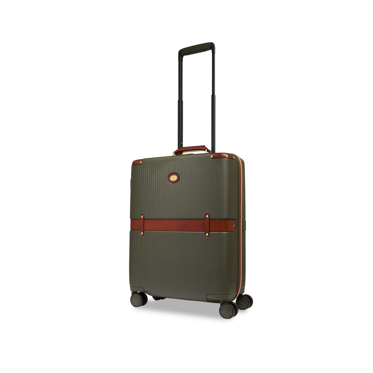 Leather and polycarbonate cabin trolley - Image 2